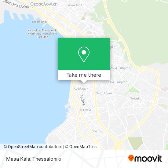Masa Kala map