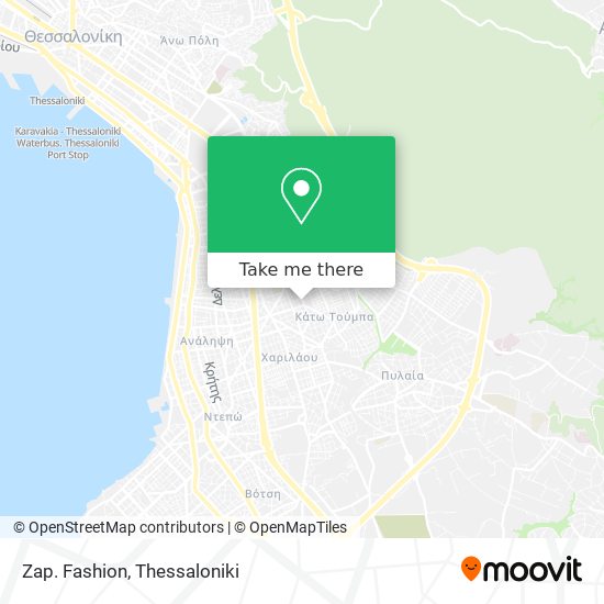 Zap. Fashion map