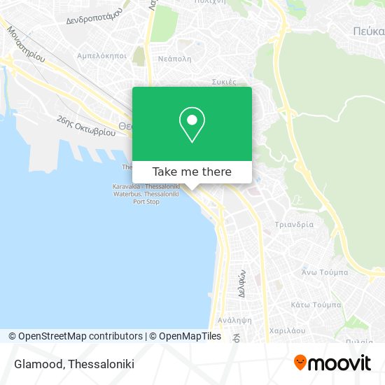 Glamood map