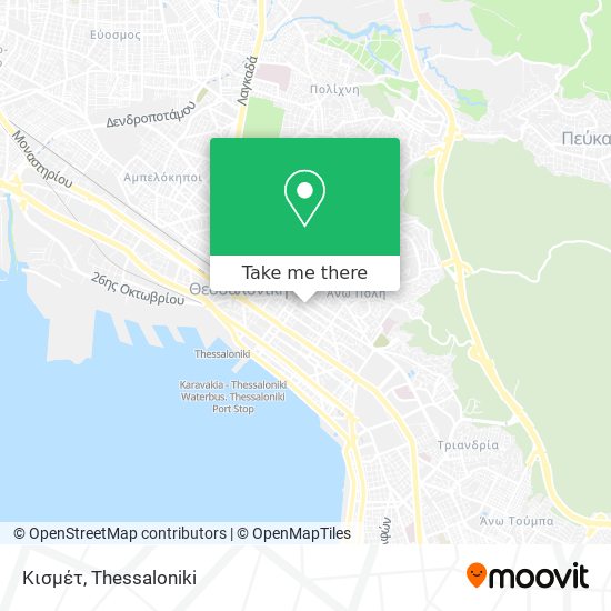 Κισμέτ map