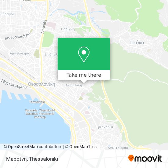 Μερσίνη map