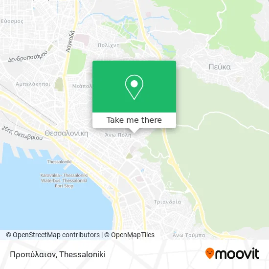 Προπύλαιον map