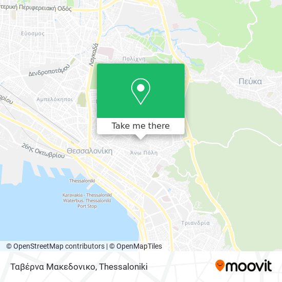 Ταβέρνα Μακεδονικο map