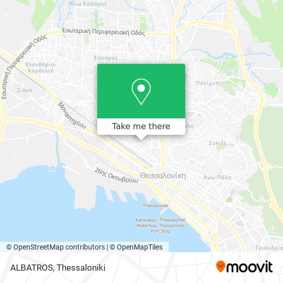 ALBATROS map