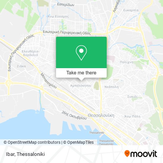Ibar map