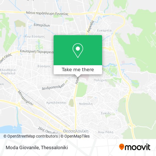 Moda Giovanile map