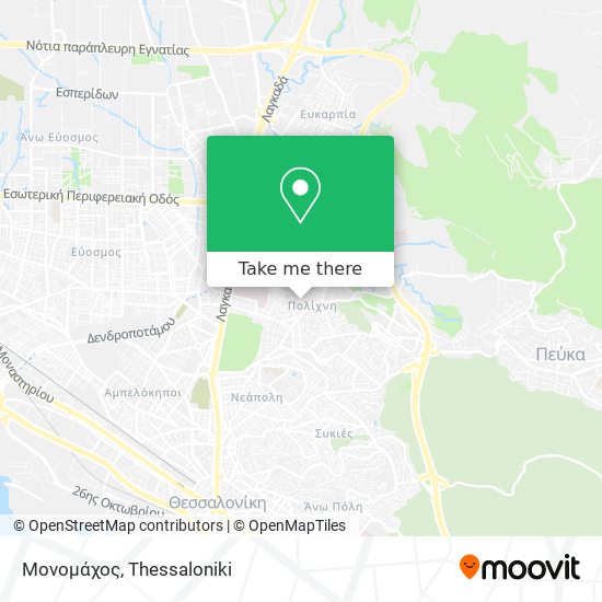 Μονομάχος map