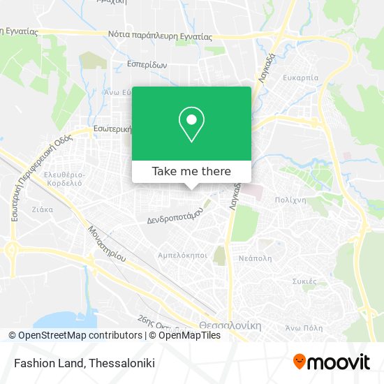 Fashion Land map