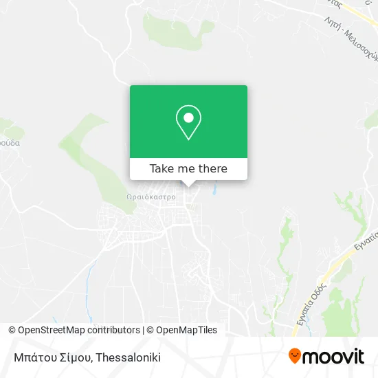Μπάτου Σίμου map