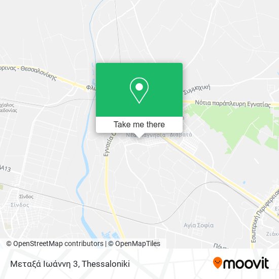 Μεταξά Ιωάννη 3 map