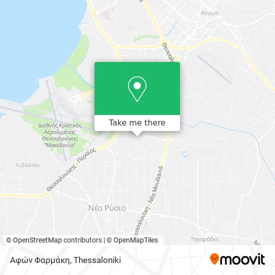 Αφών Φαρμάκη map
