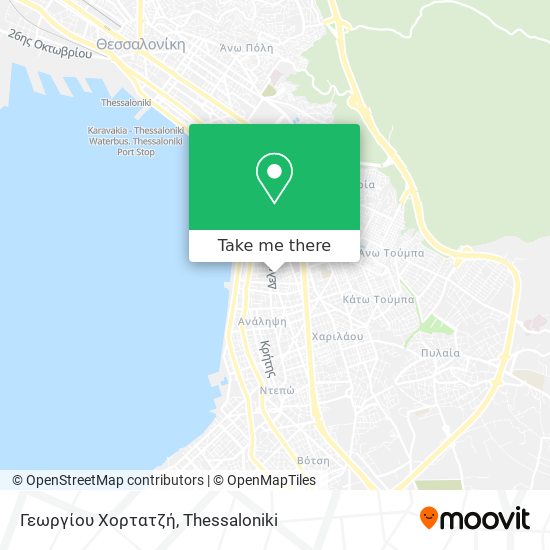 Γεωργίου Χορτατζή map