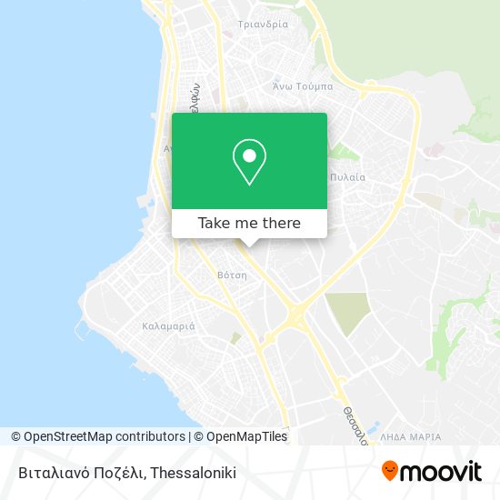 Βιταλιανό Ποζέλι map
