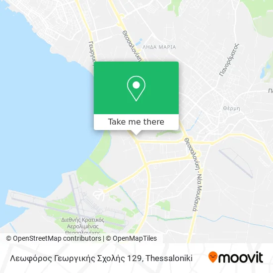 Λεωφόρος Γεωργικής Σχολής 129 map