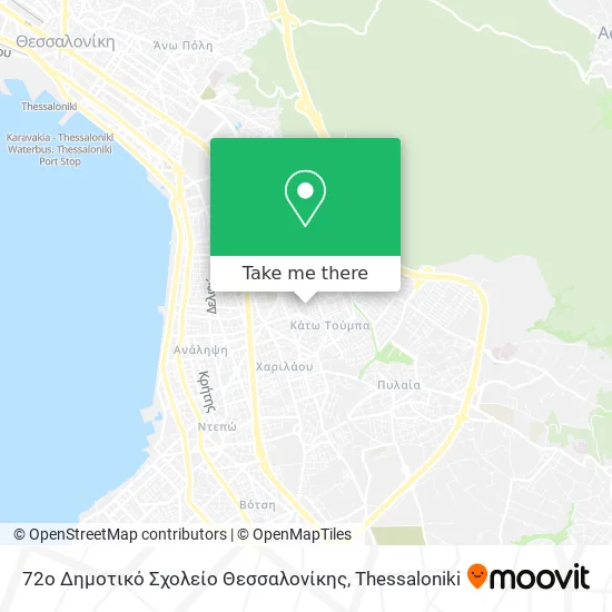 72ο Δημοτικό Σχολείο Θεσσαλονίκης map