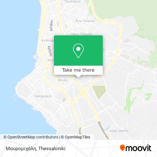 Μαυρομιχάλη map