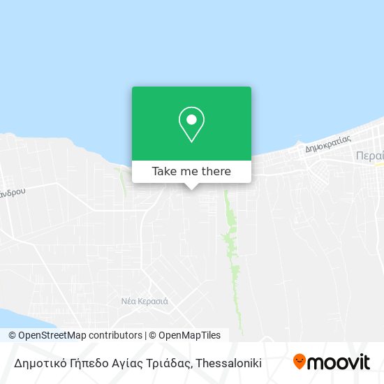 Δημοτικό Γήπεδο Αγίας Τριάδας map