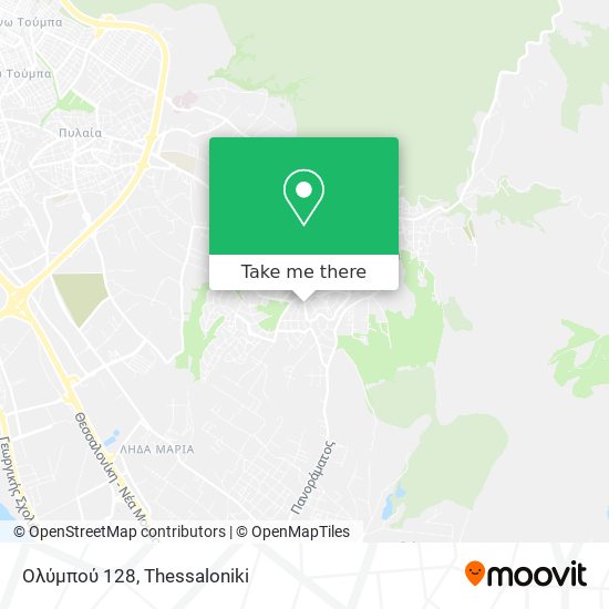 Ολύμπού 128 map