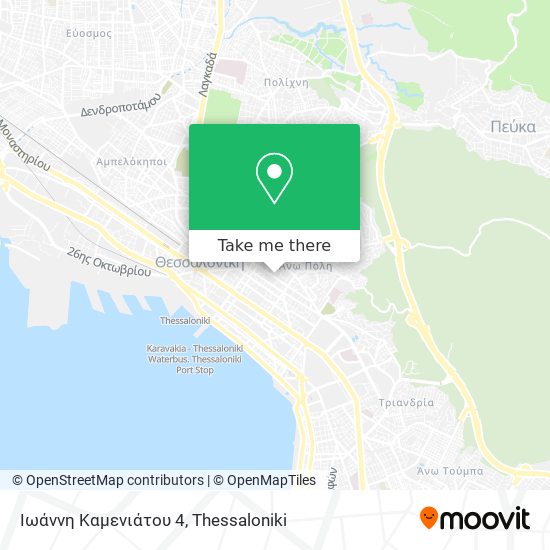 Ιωάννη Καμενιάτου 4 map