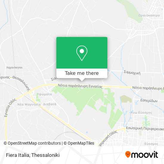 Fiera Italia map
