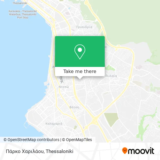 Πάρκο Χαριλάου map