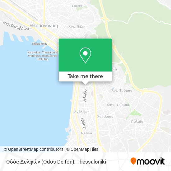 Οδός Δελφών (Odos Delfon) map