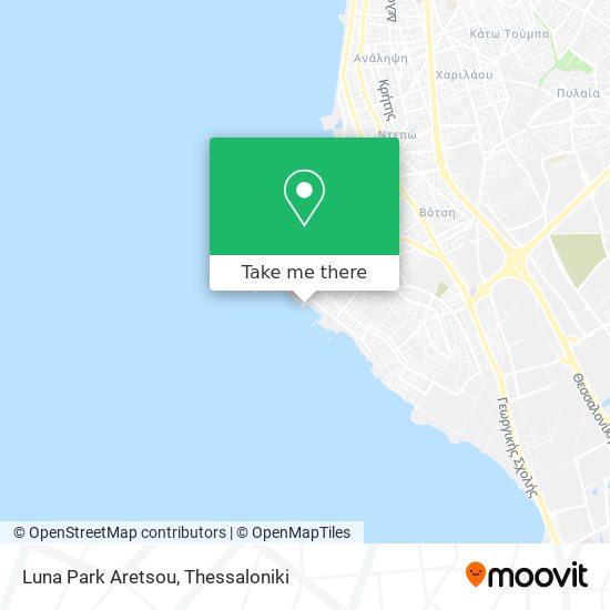 Luna Park Aretsou map