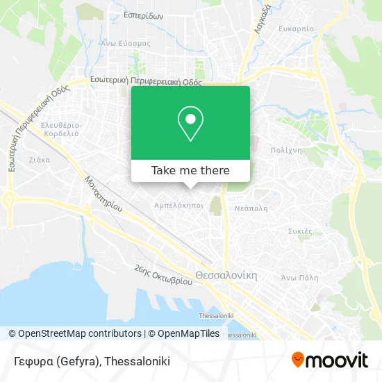 Γεφυρα (Gefyra) map