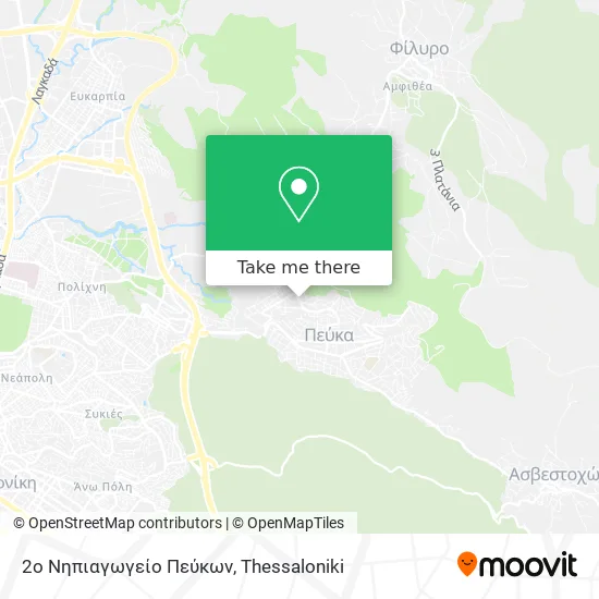2ο Νηπιαγωγείο Πεύκων map