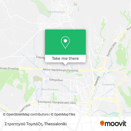 Στρατηγού Τομπάζη map