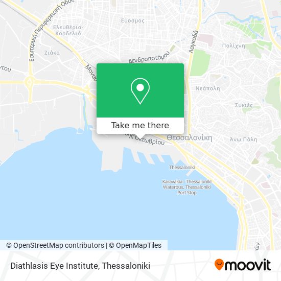 Diathlasis Eye Institute map