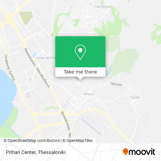 Pithari Center map