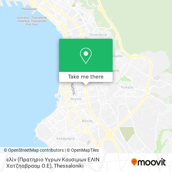 ελίν (Πρατηριο Υγρων Καυσιμων ΕΛΙΝ Χατζηαβρααμ Ο.Ε) map