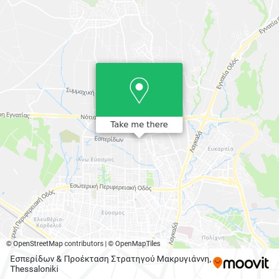 Εσπερίδων & Προέκταση Στρατηγού Μακρυγιάννη map