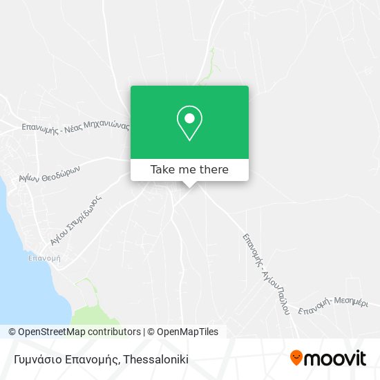 Γυμνάσιο Επανομής map