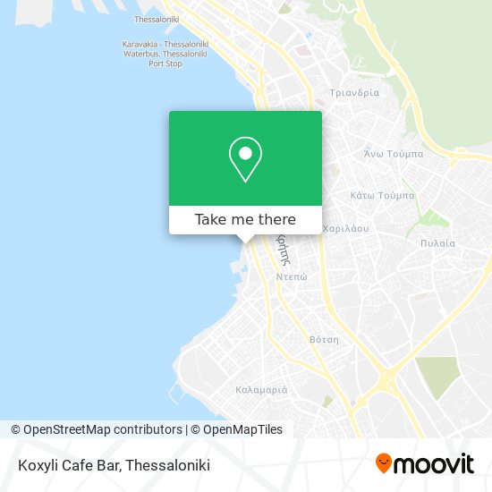Koxyli Cafe Bar map
