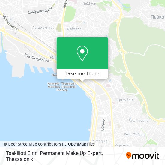Tsakilioti Eirini Permanent Make Up Expert map
