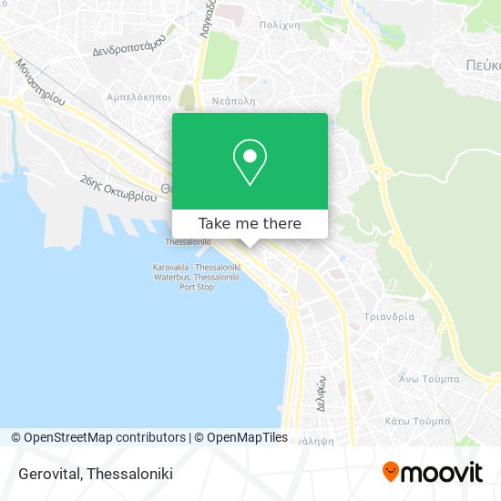 Gerovital map