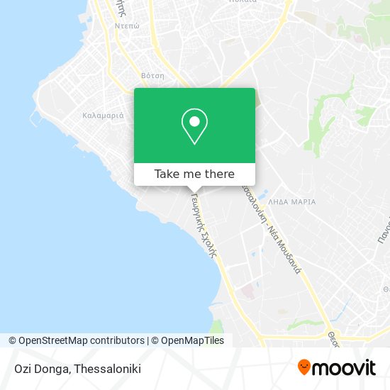 Ozi Donga map