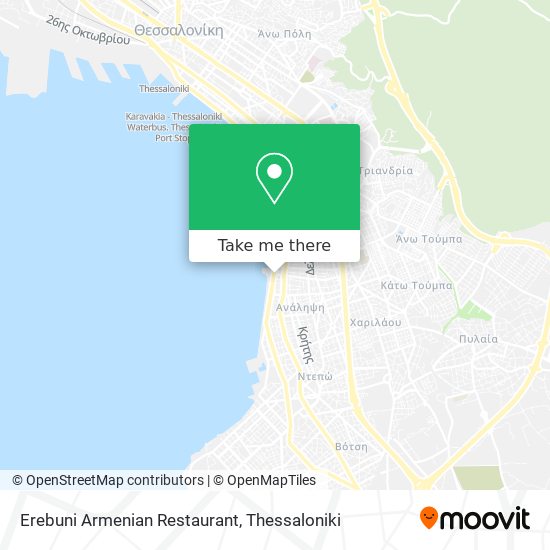 Erebuni Armenian Restaurant map