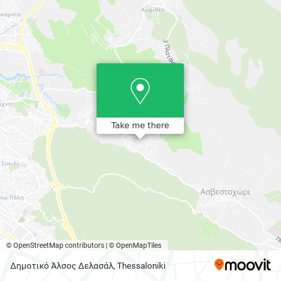 Δημοτικό Άλσος Δελασάλ map