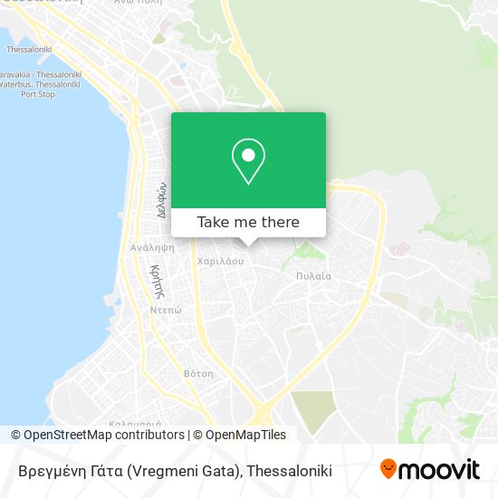 Βρεγμένη Γάτα (Vregmeni Gata) map