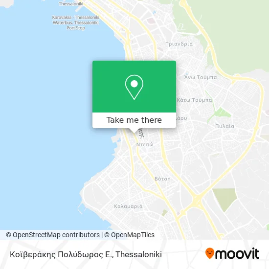 Κοϊβεράκης Πολύδωρος Ε. map