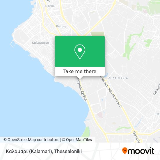 Καλαμαρι (Kalamari) map