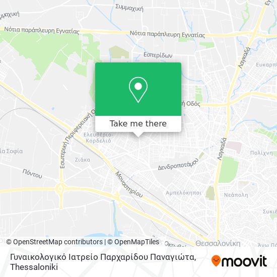 Γυναικολογικό Ιατρείο Παρχαρίδου Παναγιώτα map
