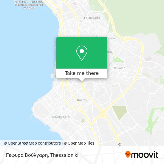Γέφυρα Βούλγαρη map