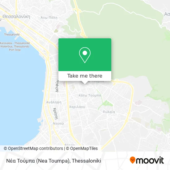 Νέα Τούμπα (Nea Toumpa) map