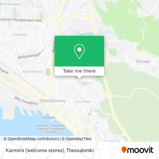 Karmiris (welcome stores) map