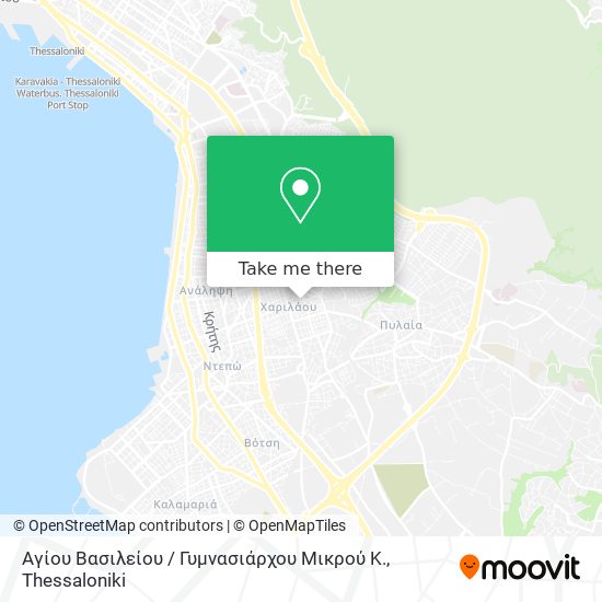 Αγίου Βασιλείου / Γυμνασιάρχου Μικρού Κ. map