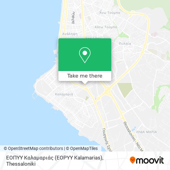 ΕΟΠΥΥ Καλαμαριάς (EOPYY Kalamarias) map